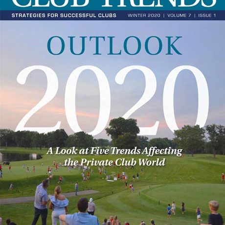 Club Trends Winter 2020: 5 Trends Affective the Private Club World