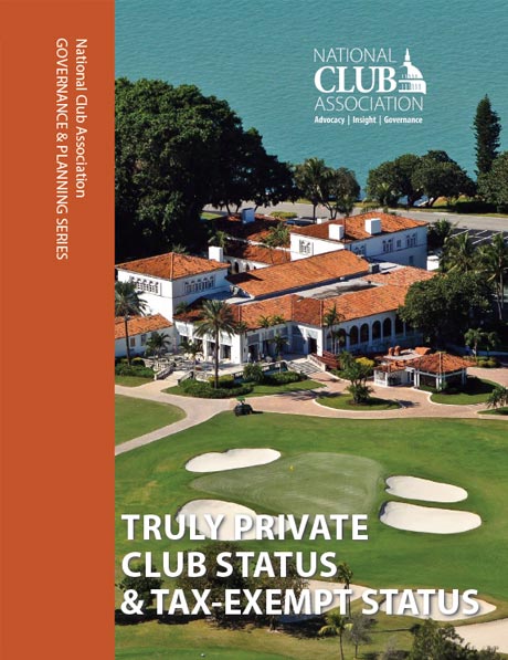 Truly Private Club Status & Tax-Exempt Status